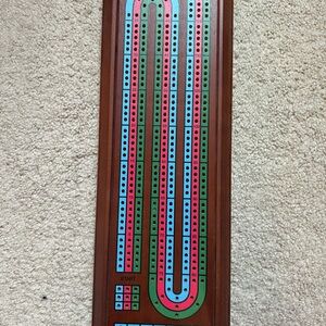 Brand New Wooden Cribbage Game